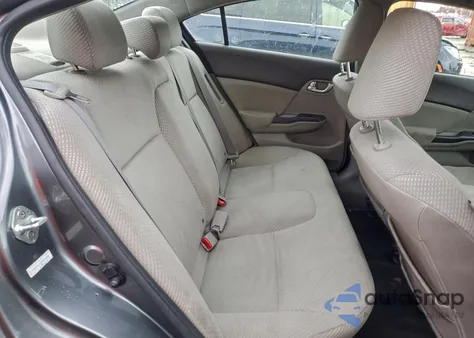 2012 Honda Civic Hybrid from USA, damaged, VIN JHMFB4F22CS006698